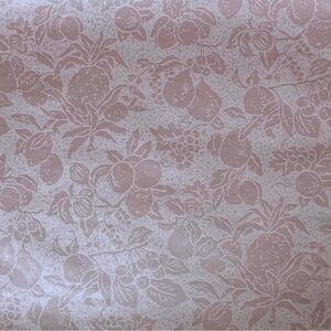 Thibaut Wallpaper 2 Double Rolls Earthy Purple Fruit Vegetables Print New NWT